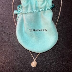 Tiffany Sterling Silver Knot Necklace